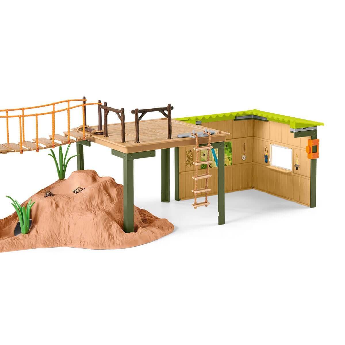 Estación De Aventuras Schleich Wild Life, Figura De Juguete 42594