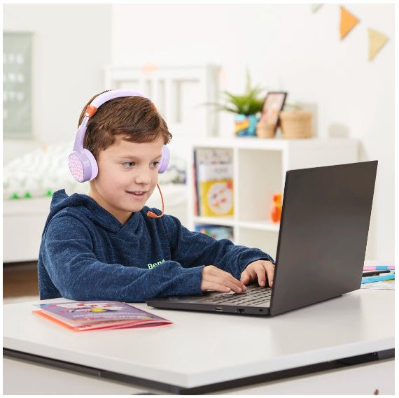 Auriculares Hama Teens Guard Ii Con Microfono Omnidireccional - Bluetooth - Rango 10m - Diadema Ajustable - Asistente