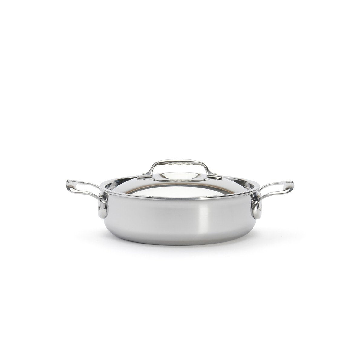 De Buyer Affinity Saucepot Low With Lid 20 Cm