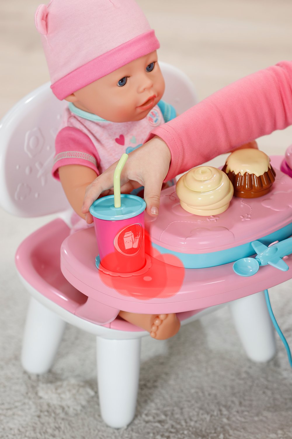 Zapf Creation Baby Born® Mesa De Alimentación, Muebles Para Muñecas 837009