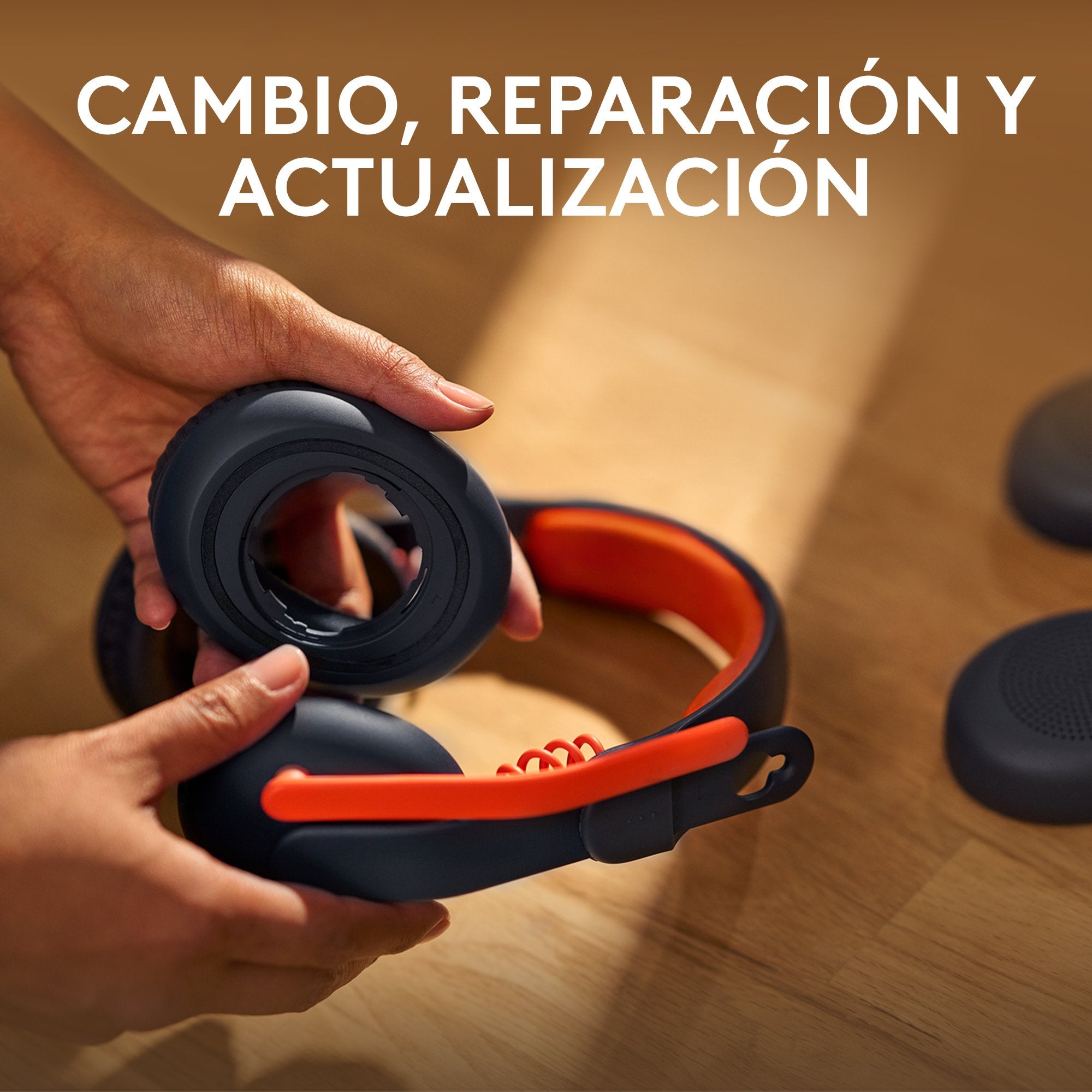 EAN 0097855190703 - Logitech Zone Learn Auriculares Alámbrico Diadema Educación USB Tipo C Azul, Naranja imagen 11