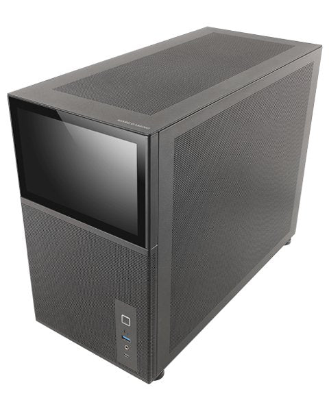 Caja Gaming Minitorre Mars Gaming Mc-Lcd Pantalla Ips 8'