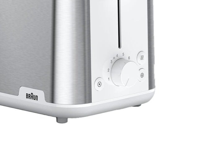 Tostadora Braun Purshine Ht 1510 Blanca