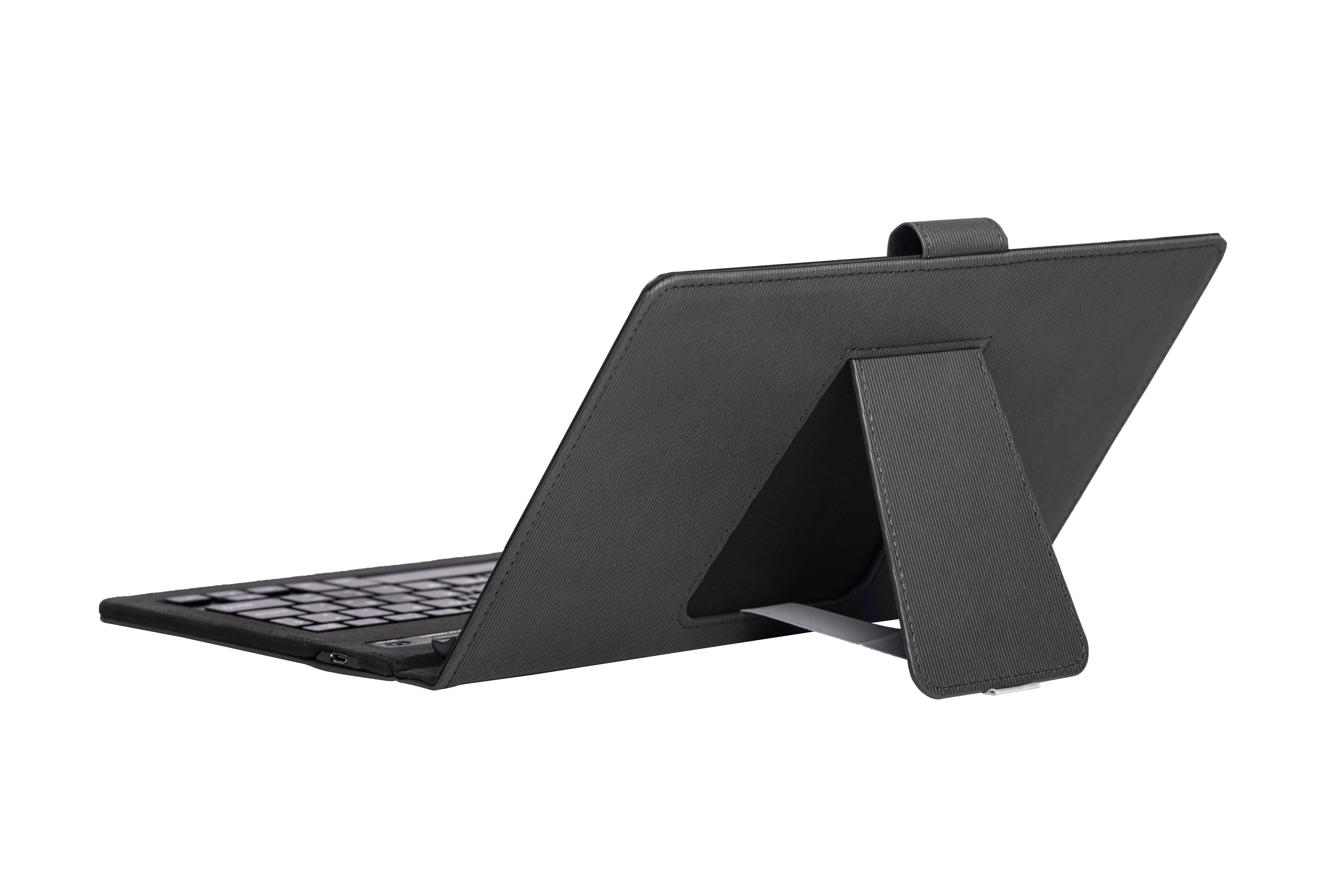 Funda Tablet Con Teclado Silver Ht Wave 9-10.1"