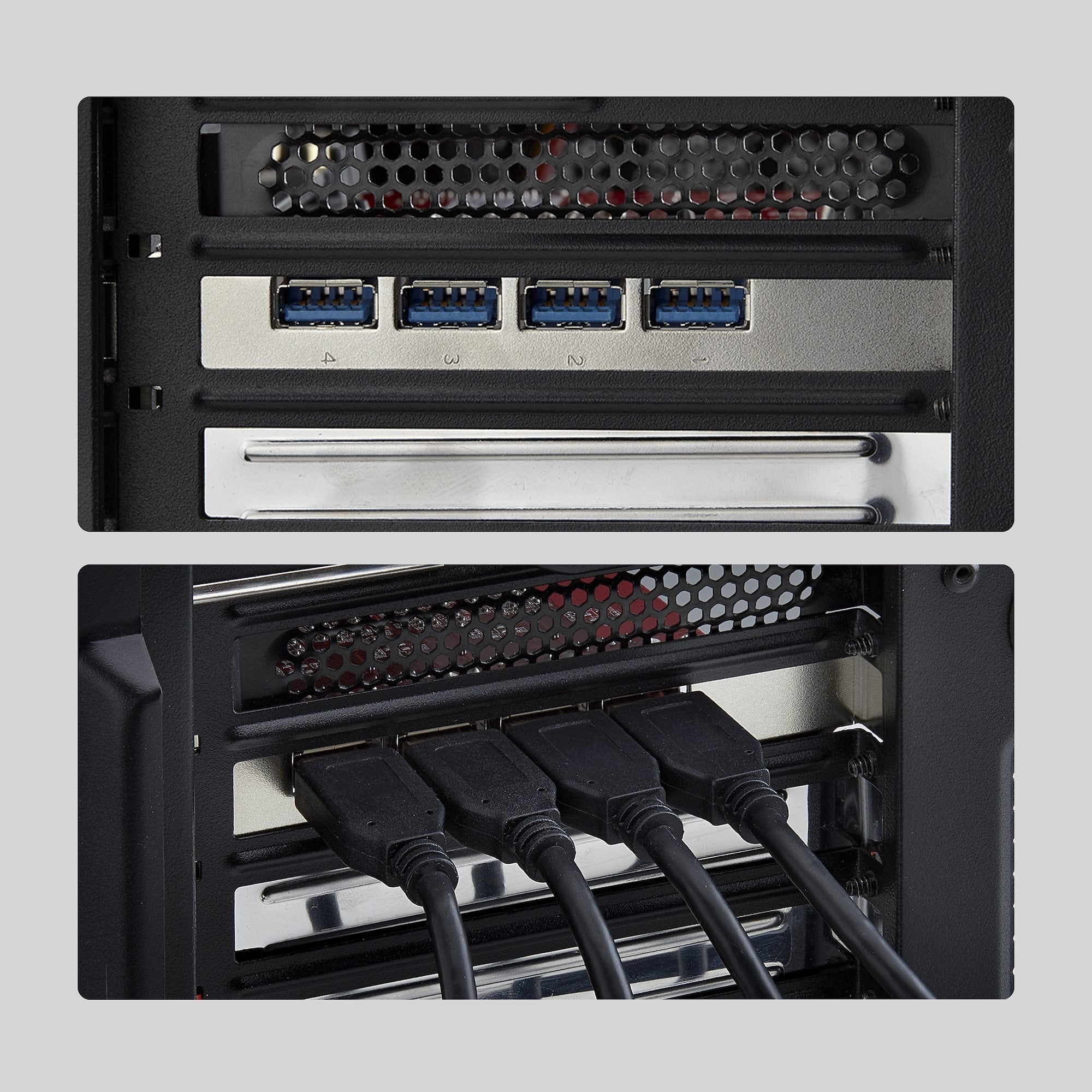 Tarjeta Startech Pci Express De 4 Puertos Usb-A - Usb 3.2 10gbps - Tarjeta De Expansión Pcie Hub Interno - 4 Controladores Independientes - Taa