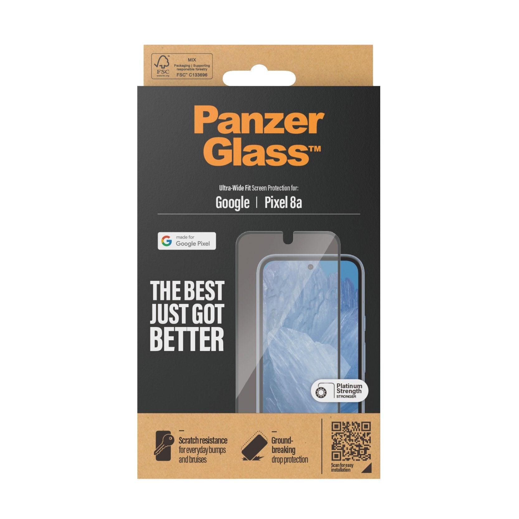 EAN 5711724047855 - PanzerGlass ® Screen Protector Google Pixel 8a | Ultra-Wide Fit Protector de pantalla 1 pieza(s) imagen 3