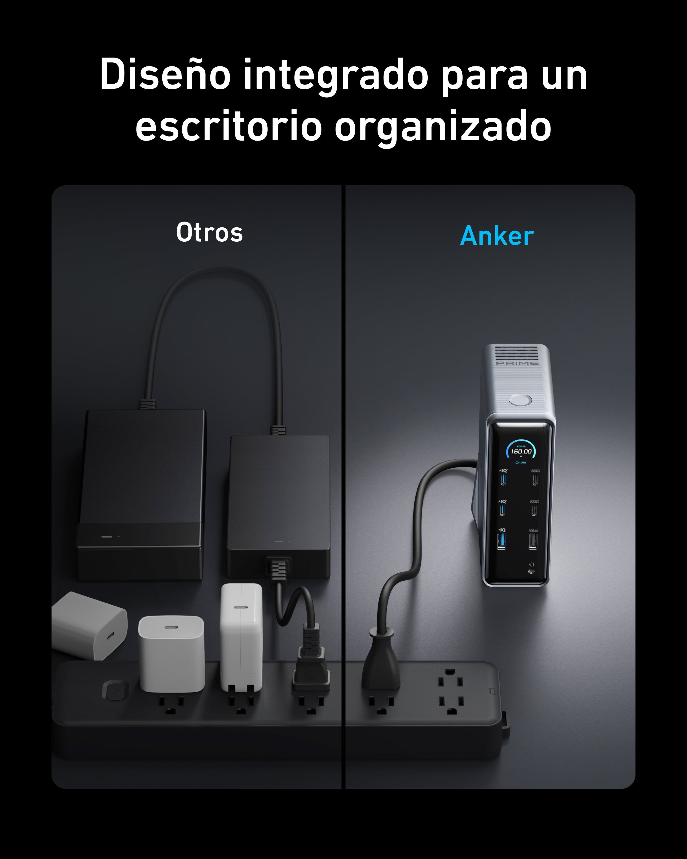 EAN 194644201050 - Anker A83B63A1 estación dock para móvil Universal Negro imagen 4