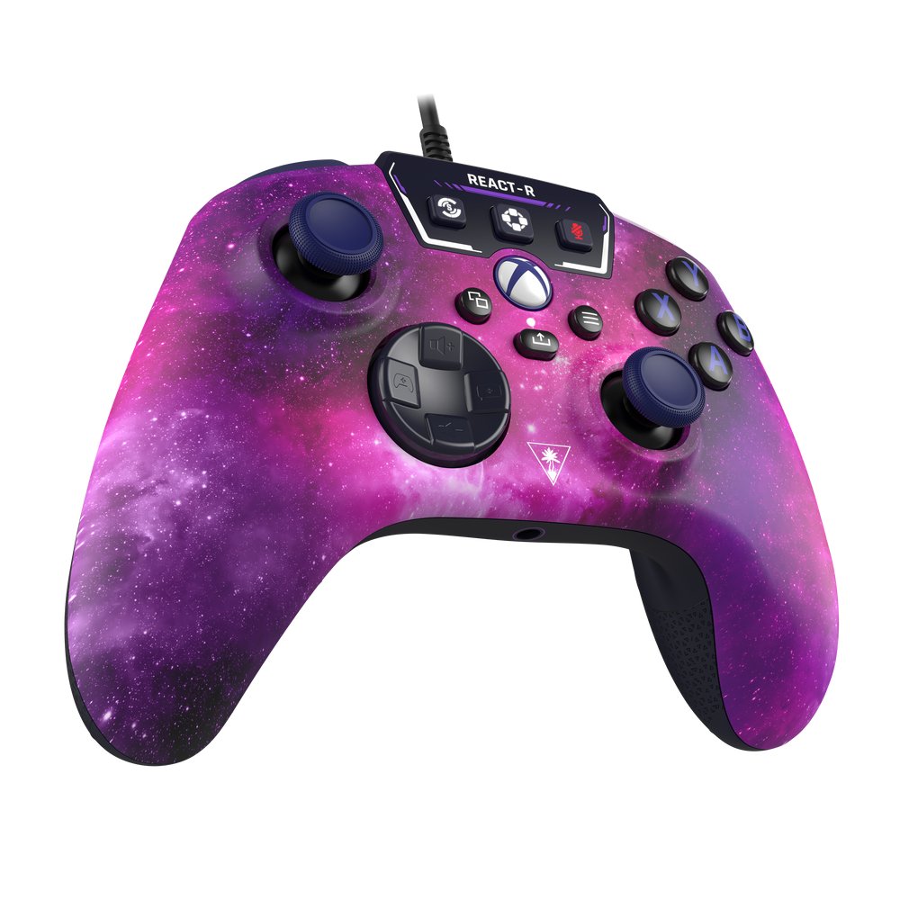 Turtle Beach React-R Negro, Púrpura Usb Gamepad Analógico/Digital Pc, Xbox One, Xbox Series S, Xbox Series X