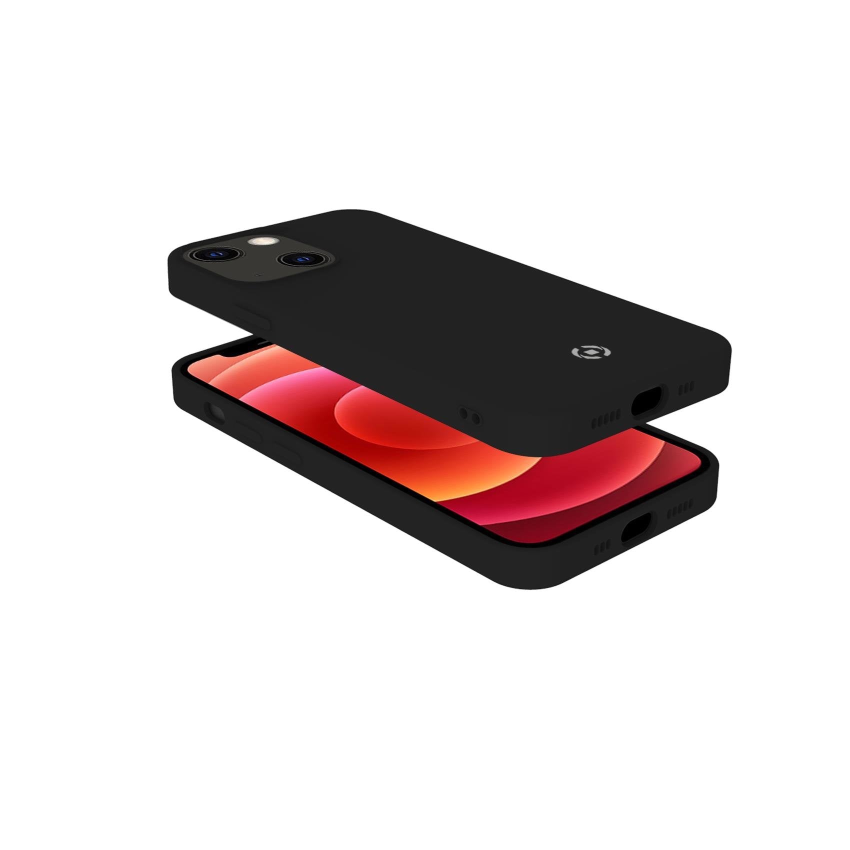 Celly Cromo Funda Para Iphone 13 15,5 Cm (6.1") Negro