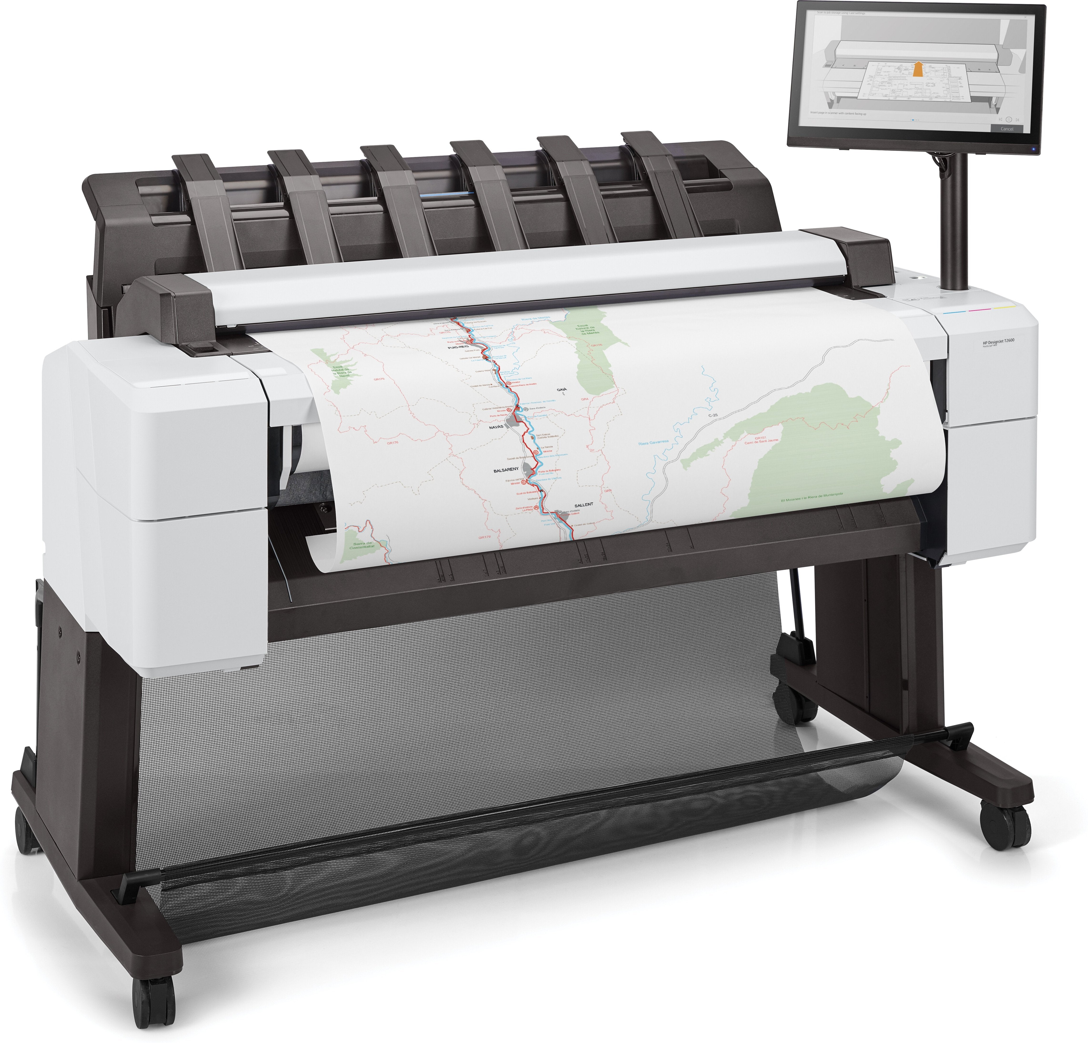 EAN 193905891405 - HP Designjet T2600 36-in PostScript Multifunction Printer impresora de gran formato Inyección de tinta tér imagen 52