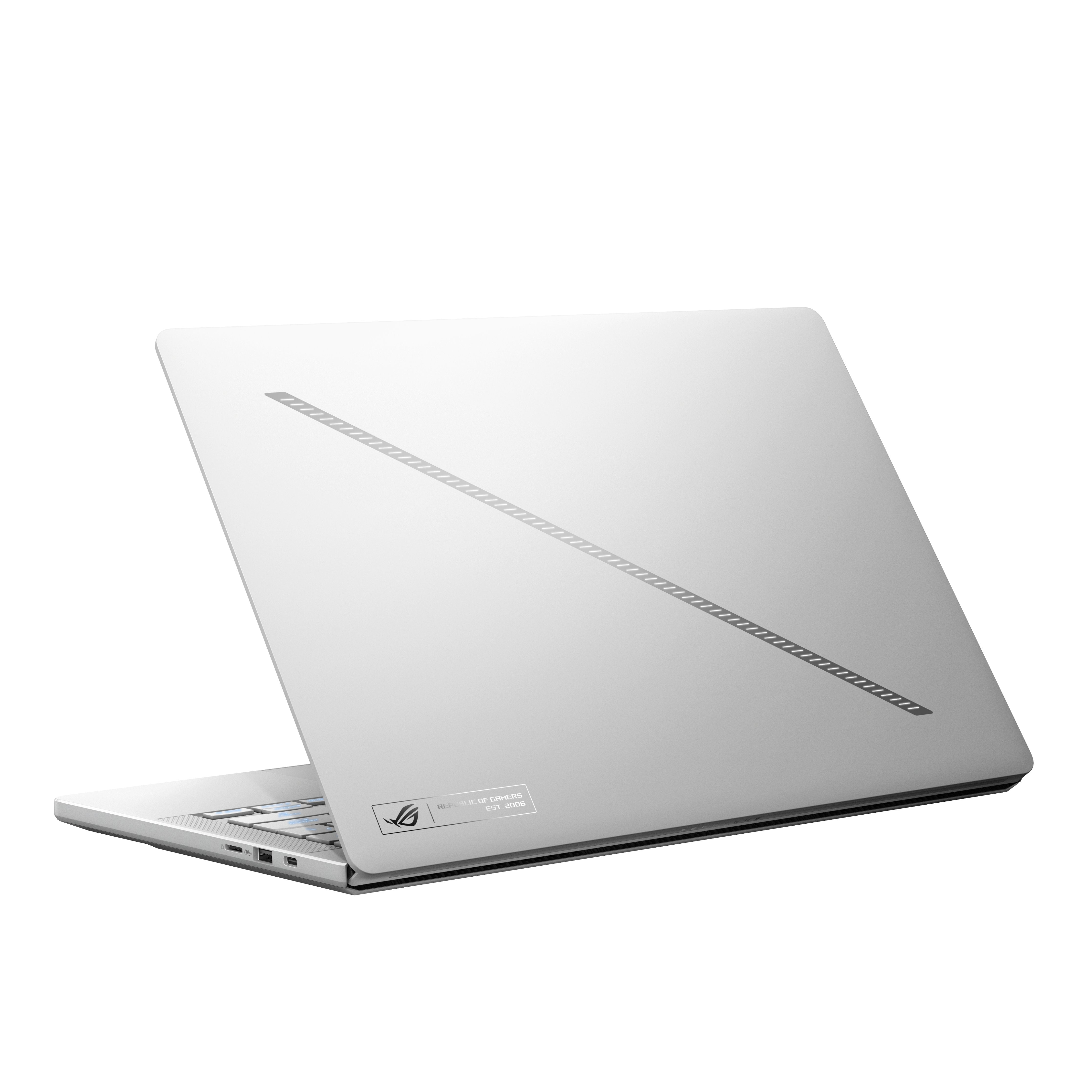 Asus Rog Zephyrus G14 Oled Ga403wp-Qs002w - Ordenador Portátil Gaming De 14" Wqxga+ 120hz (Amd Ryzen Ai 9 Hx 370, 32gb Ram, 1tb Ssd, Nvidia Rtx 5070 8gb, Windows 11 Home) Blanco Platino - Teclado Qwerty Español