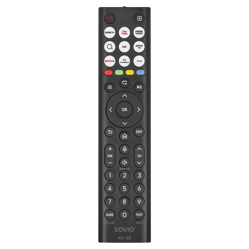 Savio Rc-32 Mando A Distancia Universal/De Repuesto Para Tv Hisense  Smart Tv