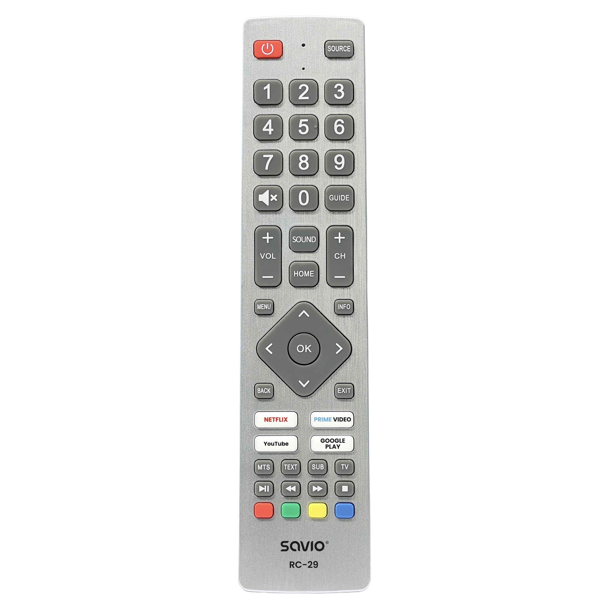 Mando A Distancia Universal Para Televisores Sharp Savio Rc-29