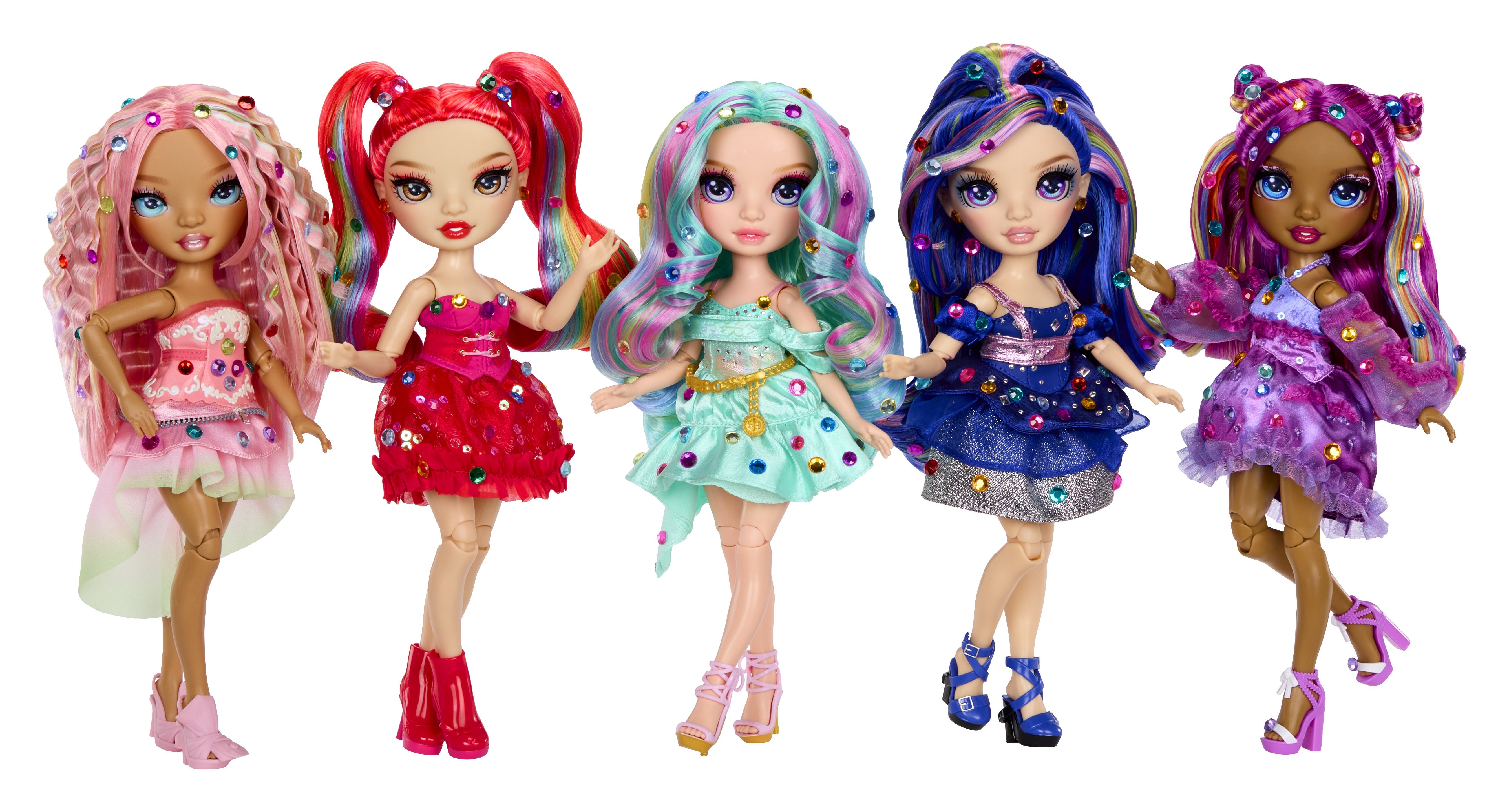EAN 0035051597803 - Rainbow High Be Dazzling Fashion Dolls- Vivienne Rouge (Red) imagen 8