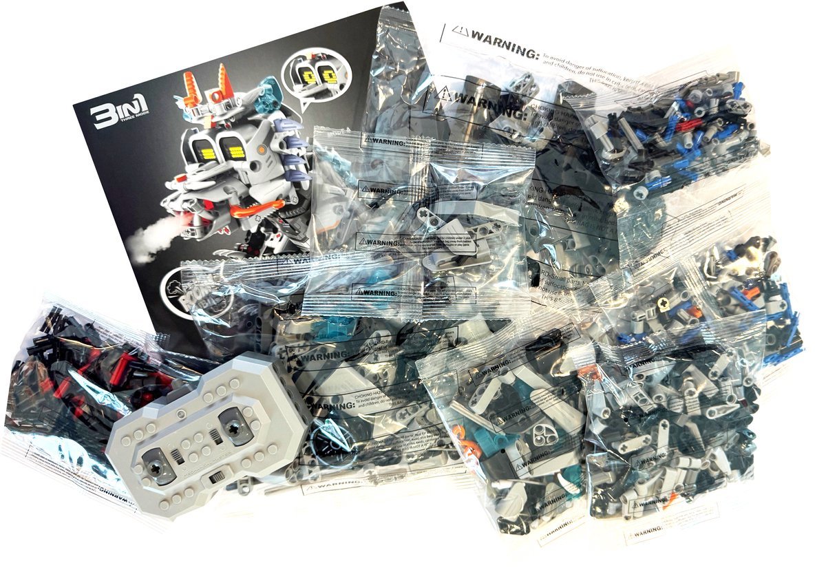 Im Master 2.4g R/C 3 In 1 Intelligent Robot - 653pcs