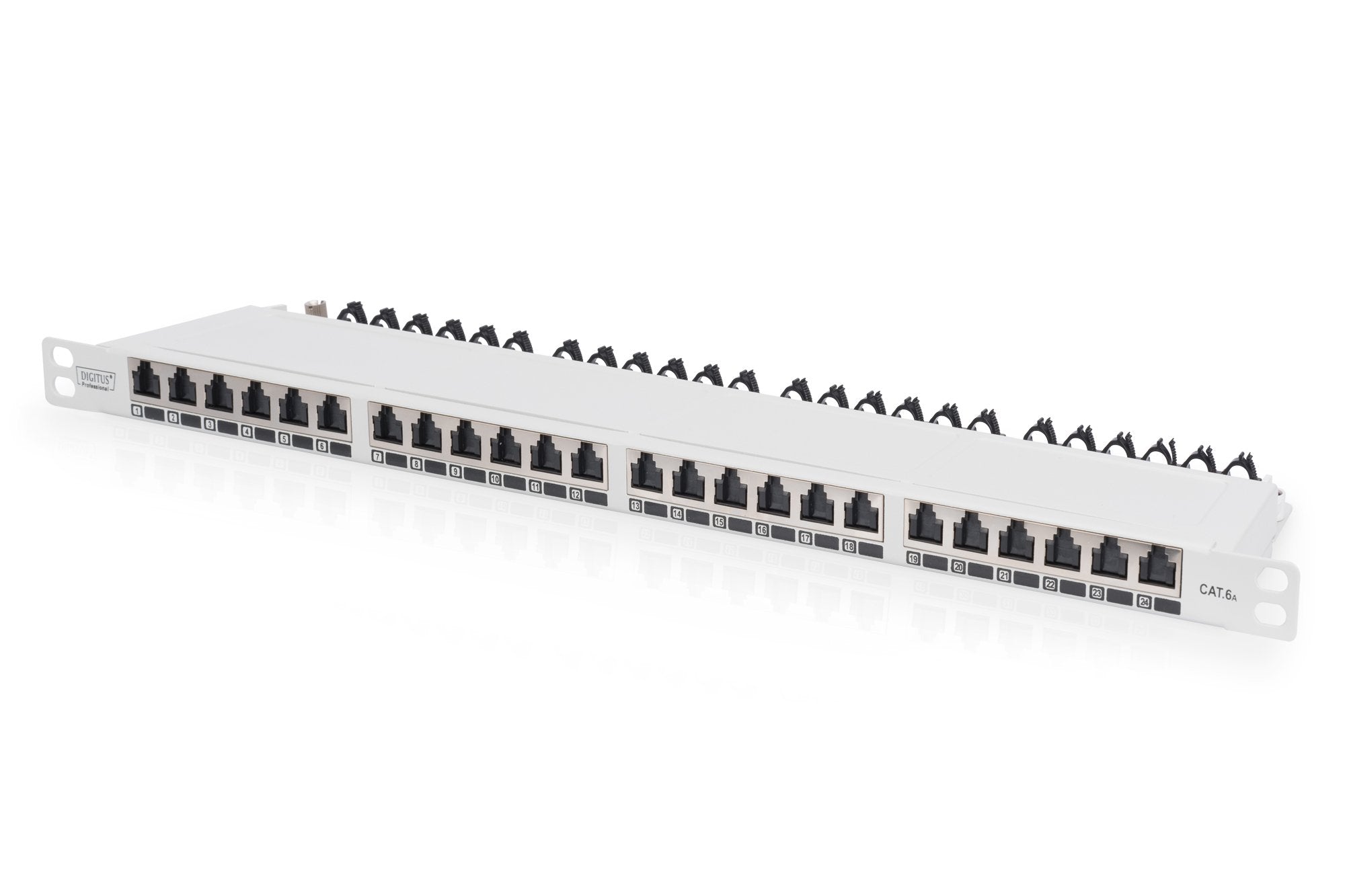 Digitus Panel De Conexión De Alta Densidad, Clase Ea, Cat 6a, Apantallado
