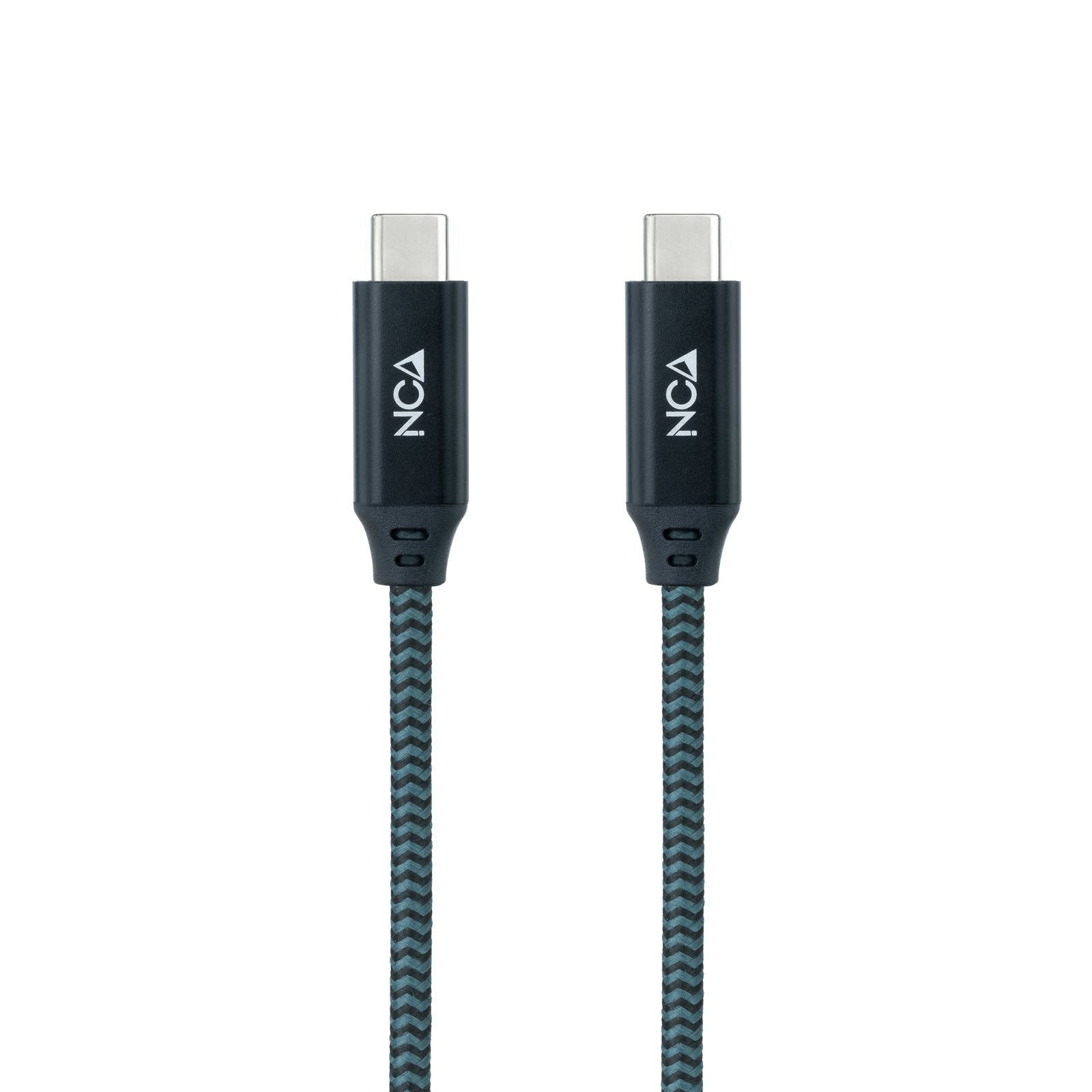 EAN 8433281012790 - Nanocable 10.01.4300-COMB cable USB USB4 Gen 2x2 0,5 m USB C Verde azulado, Negro, Gris imagen 2