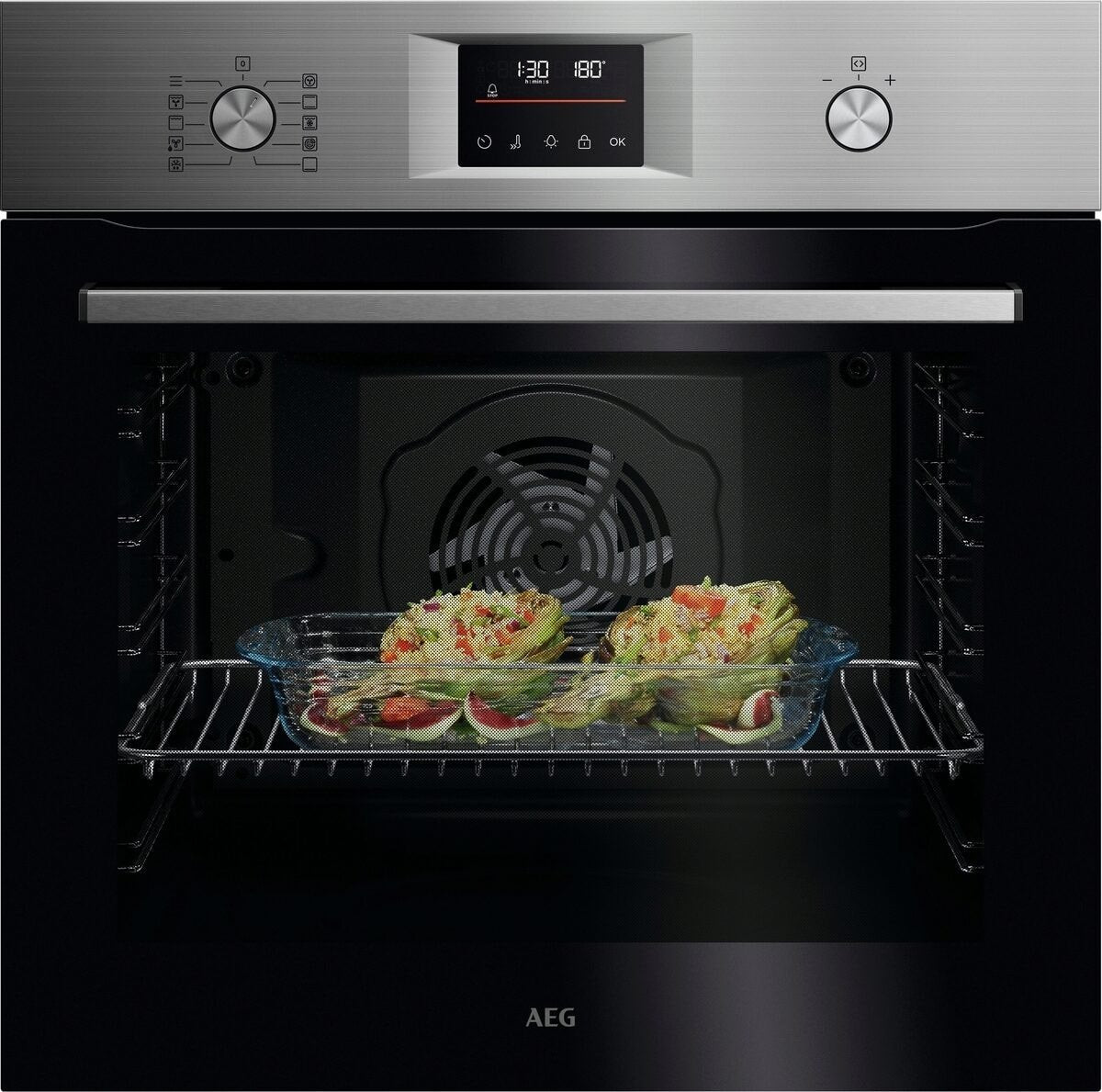 EAN 7333394046198 - AEG Series 5000 OU5PB40SM 72 L 2990 W Negro, Acero inoxidable imagen 1