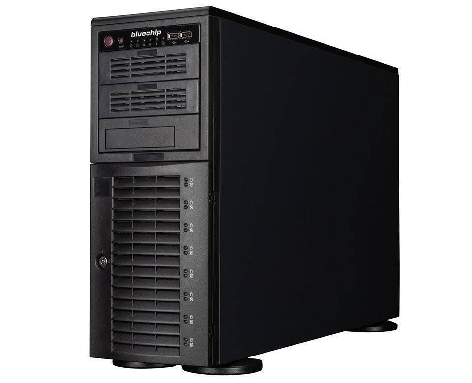 EAN 4250749708675 - bluechip SERVERline T30341s servidor 960 GB Torre AMD EPYC 4124P 3,8 GHz 32 GB DDR5-SDRAM 1280 W imagen 4