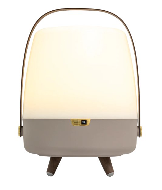 Lampa Przenosna Z Glosnikiem Lite-Up Play Szara
