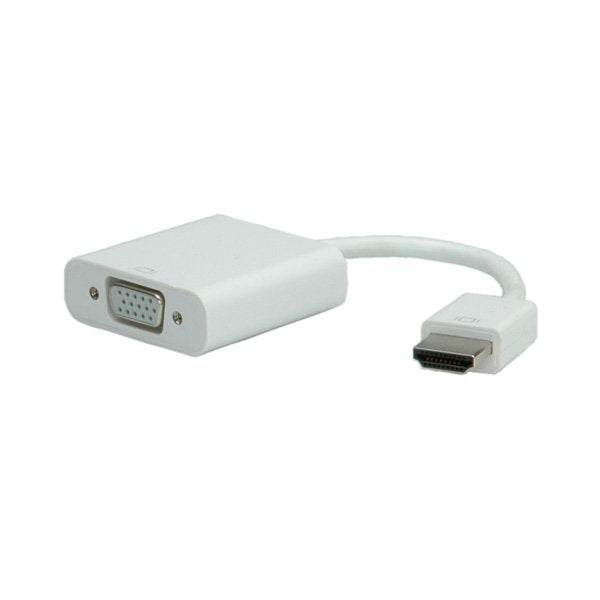 EAN 7611990121120 - ROLINE HDMI-VGA Cableadapter 0,15 m VGA (D-Sub) HDMI tipo A (Estándar) Blanco imagen 2