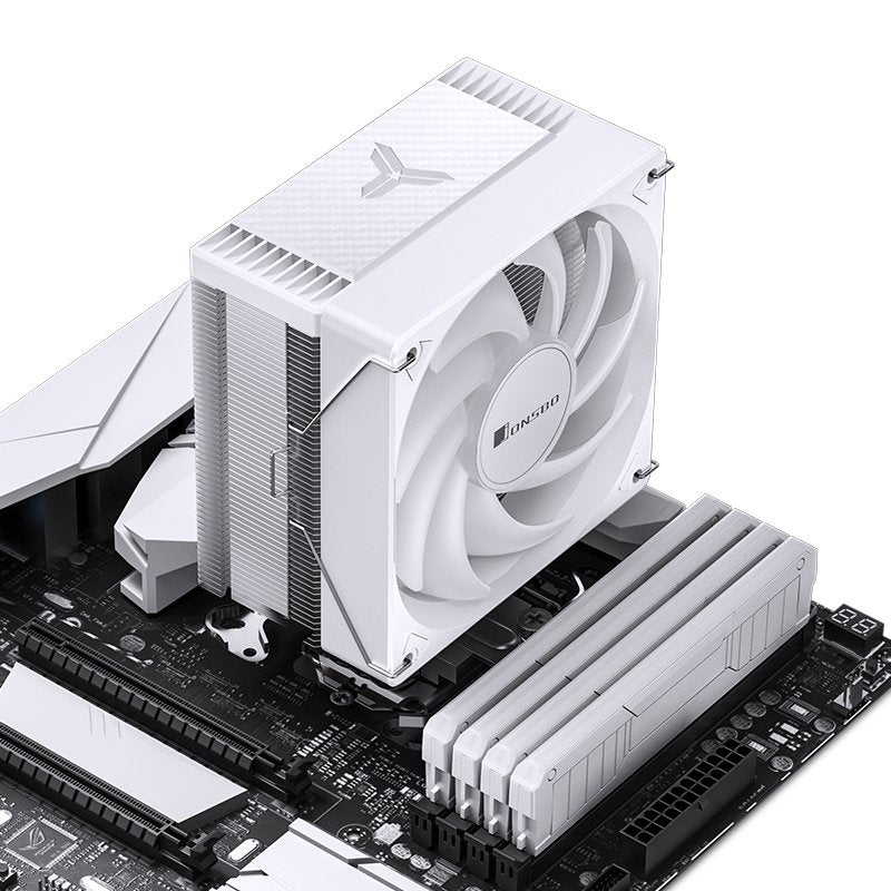 Jonsbo Cr-1000 Evo Cpu-Kühler, Argb - Blanco