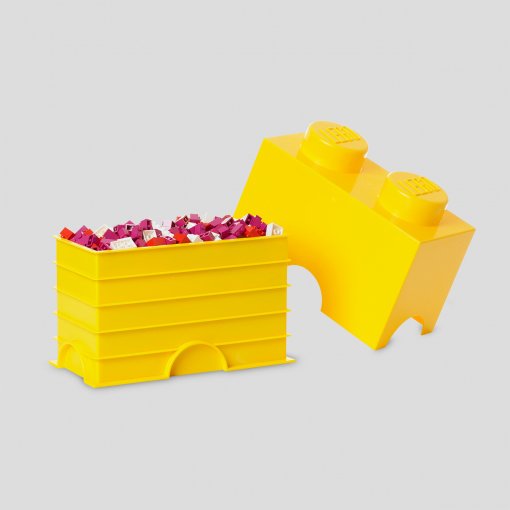 Lego Caja En Forma De Bloque