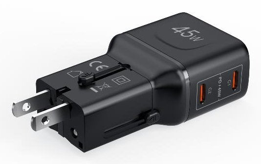 EAN 8021735224549 - Celly MULTIPLUGSL45W cargador de dispositivo móvil Auriculares, Smartphone, Tableta Negro Corriente alter imagen 2