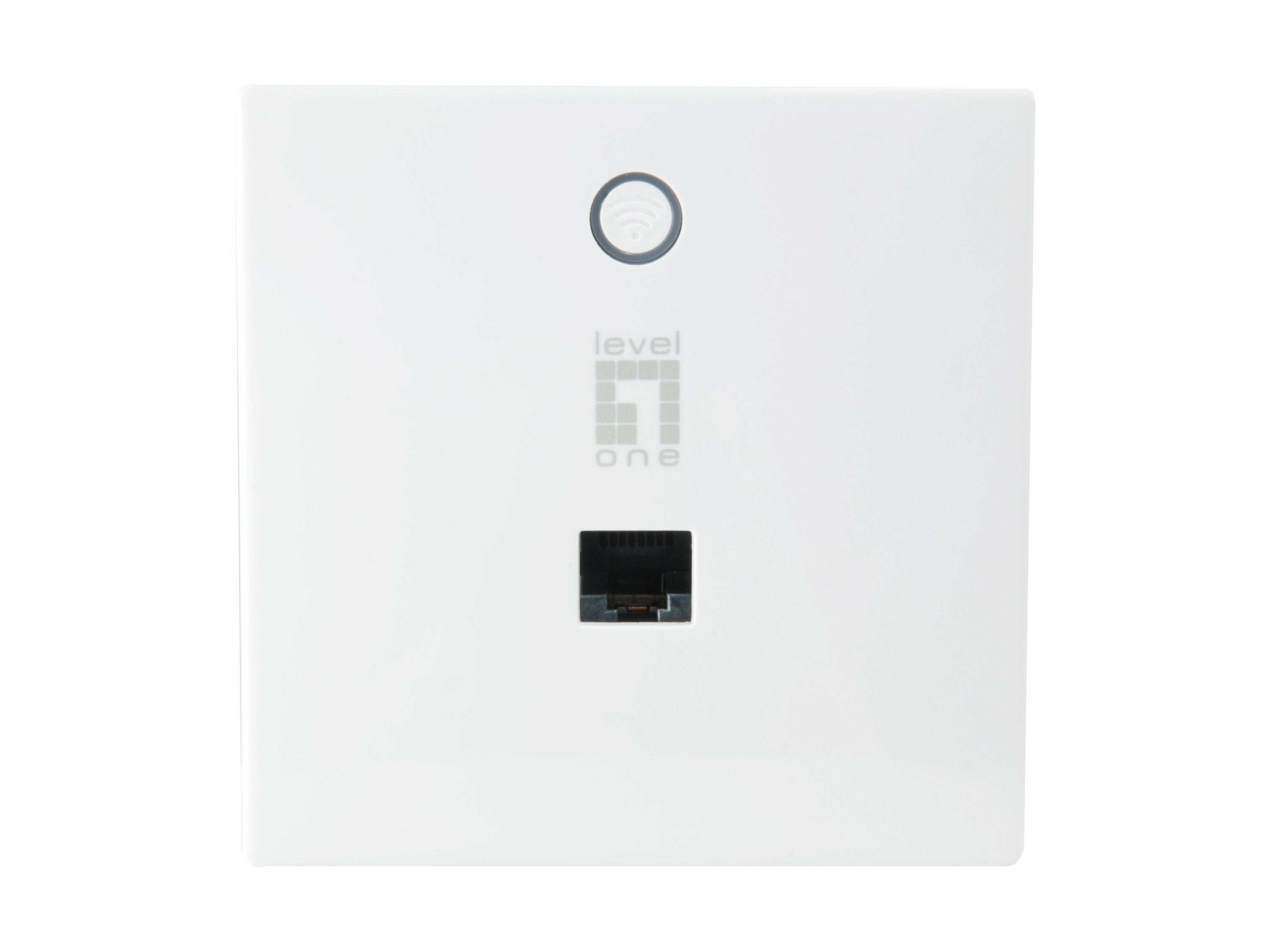 Punto De Acceso Wifi Level One Ac750  Poe Para Montaje En Pared