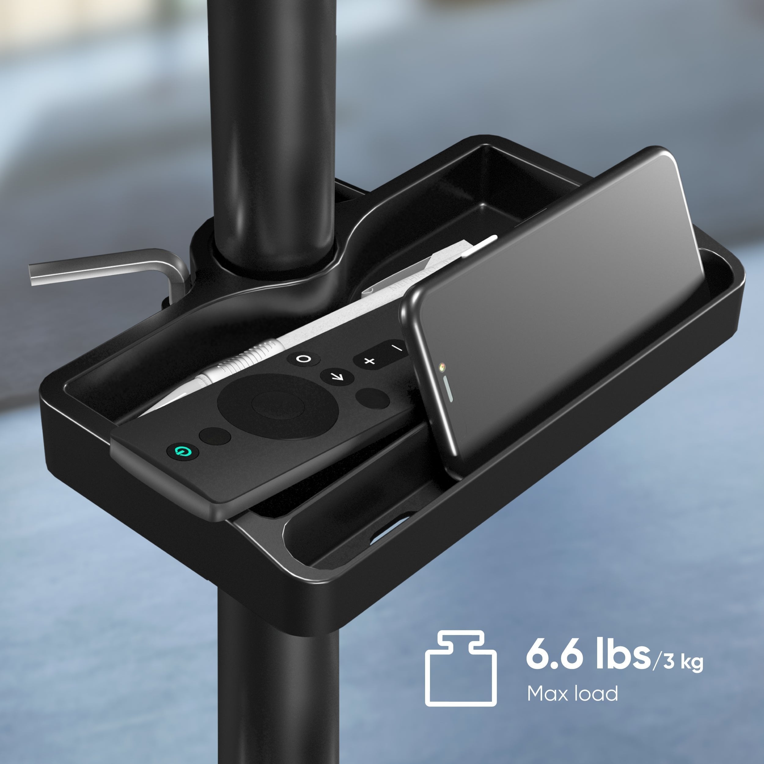 Desk Mount Acc Organizer/Black A35-B Onkron