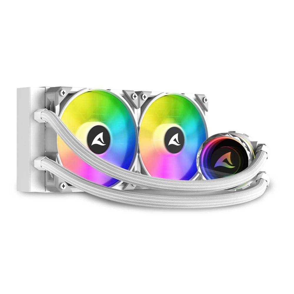Refrigeracion Liquida Cpu Sharkoon S80 Rgb Aio Blanco 4044951038602