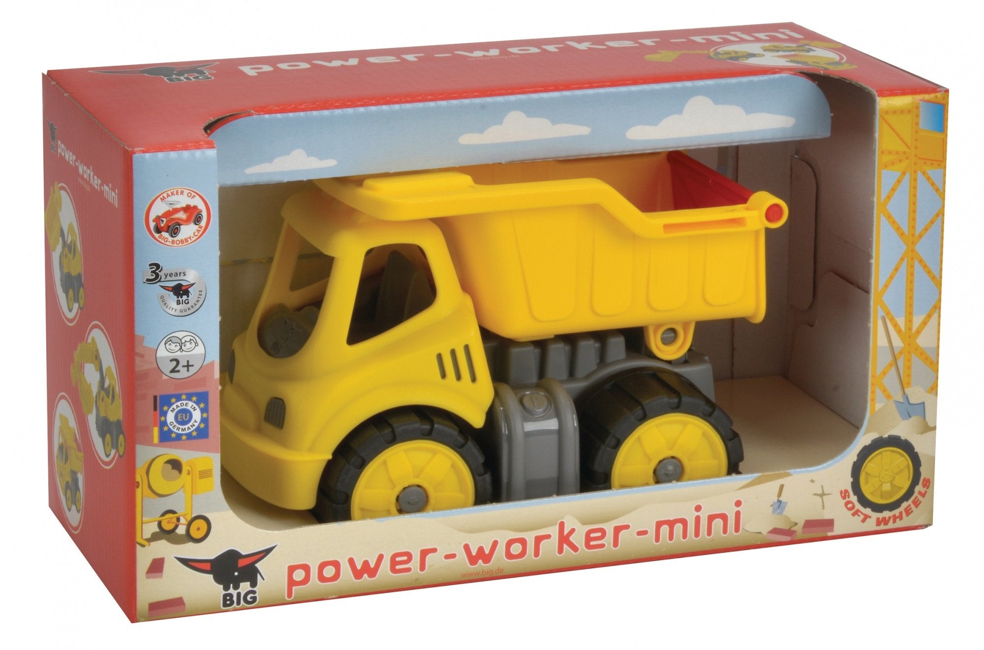 Big Power Worker Mini Tipper, Jugando Vehículo 800055801