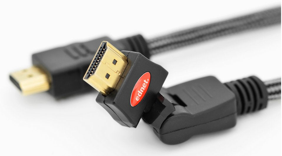 Ednet 3m Hdmi M/M Cable Hdmi Hdmi Tipo A (Estándar) Negro