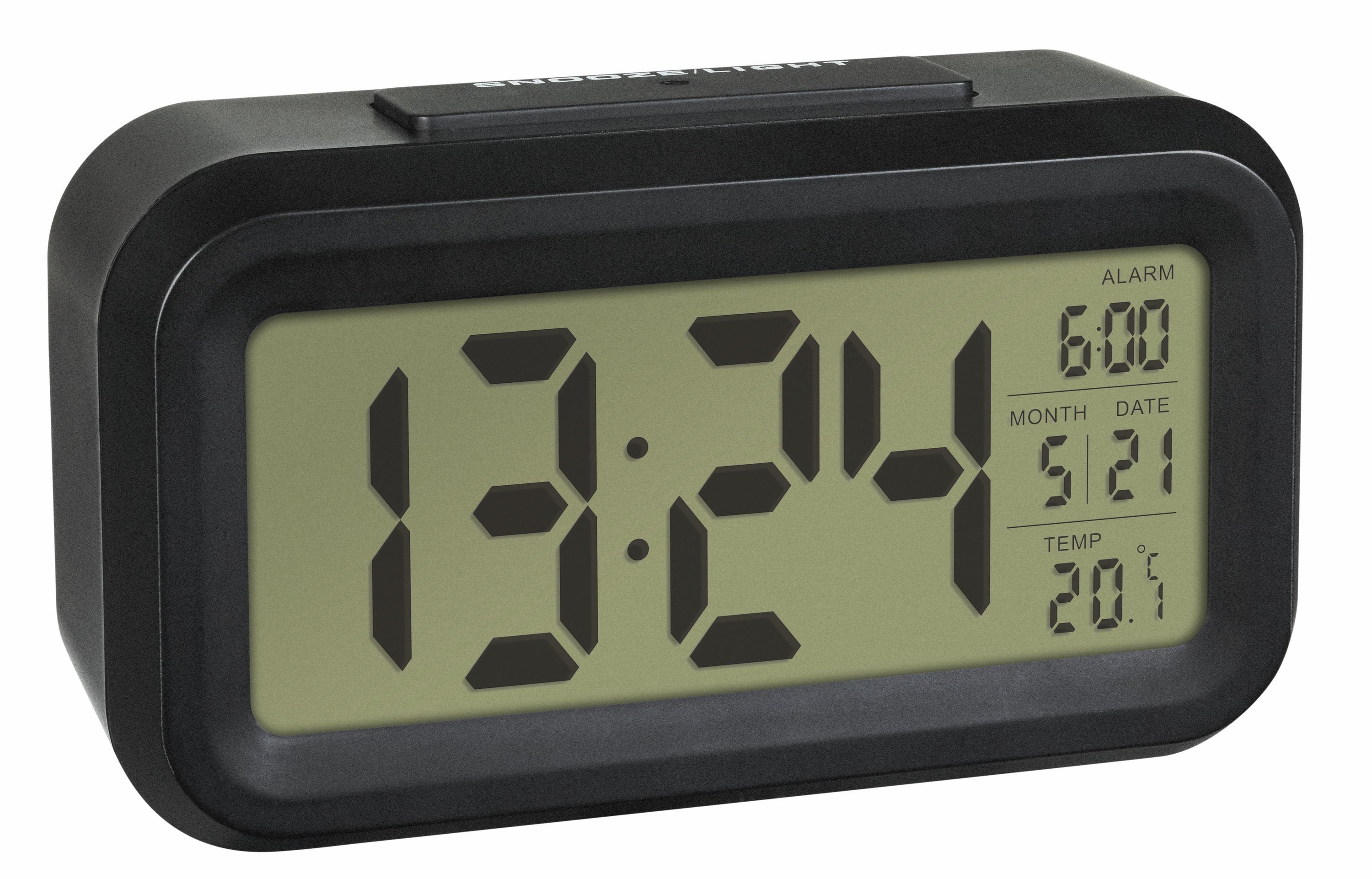 Tfa-Dostmann 60.2018.01 Despertador Reloj Despertador Analógico Negro