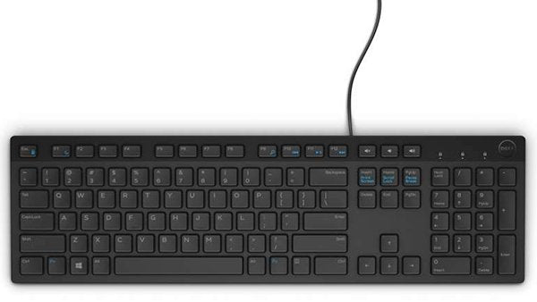 Wired Pan Nordic Keyboard  With Multimedia Functions