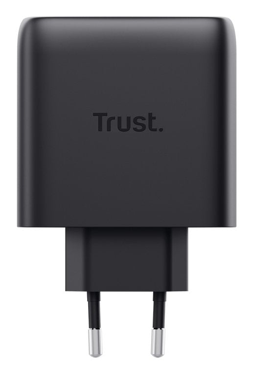 Cargador De Pared Gan Trust Maxo 65w 26067 3xusb Tipo-C 1xusb Incluye Cable Usb Tipo-C 65w