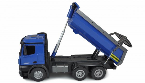 Amewi Mercedes Arocs License Dump Truck Modelo Controlado Por Radio Camión Basculante Motor Eléctrico 1:14