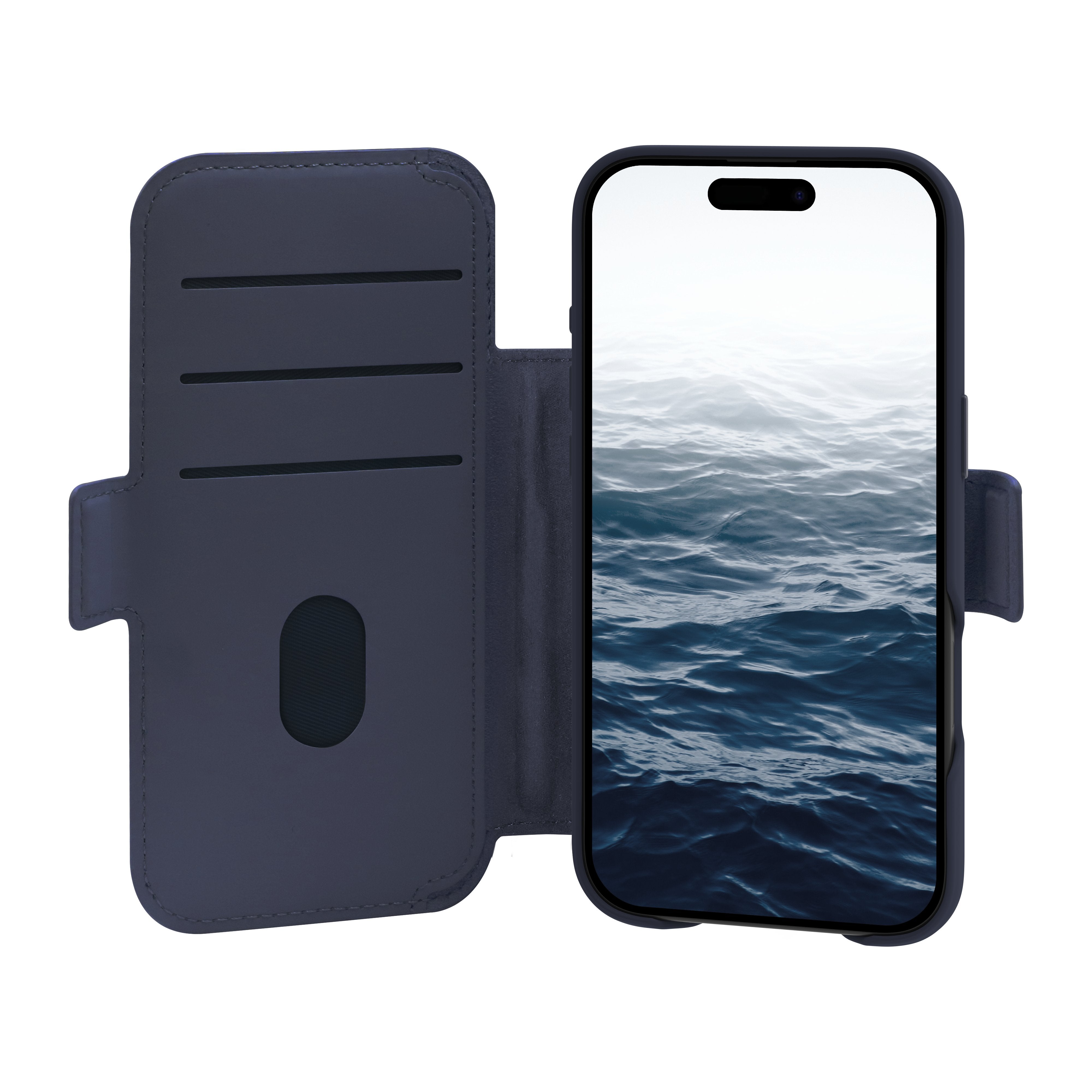 Dbramante1928 Lynge Funda Con Tapa Para Teléfono Móvil Compatibilidad Con Magsafe Agua Profunda