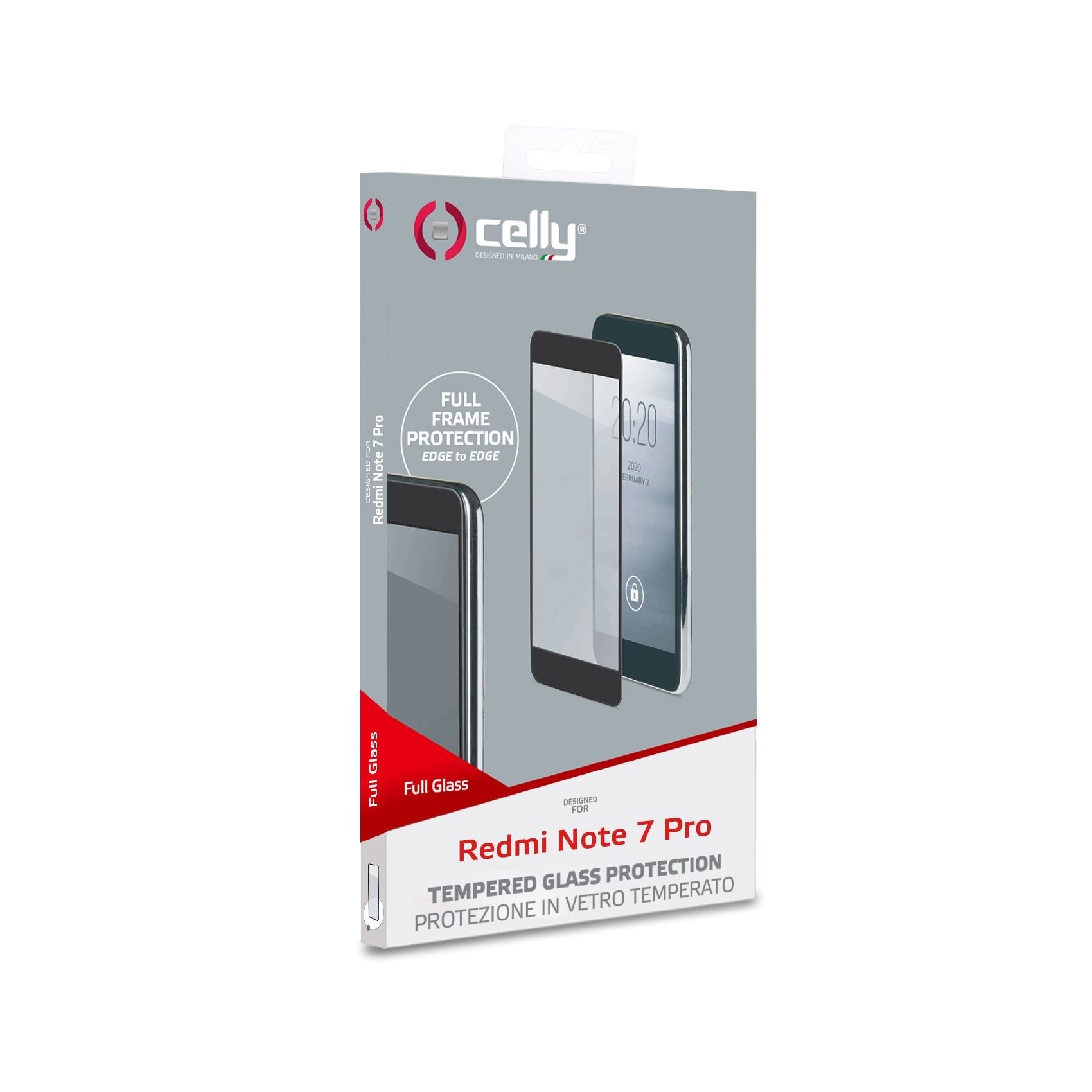 EAN 8021735751281 - Celly FULLGLASS843BK protector de pantalla o trasero para teléfono móvil Xiaomi 1 pieza(s) imagen 2