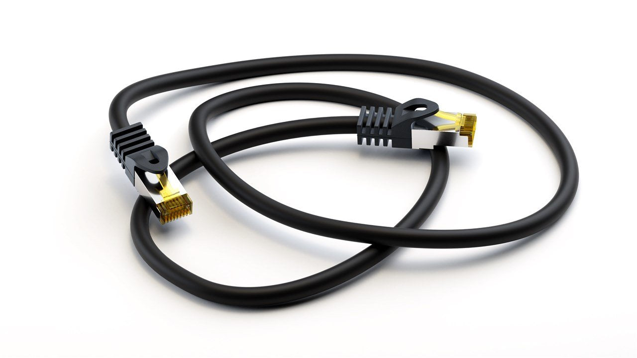 Goobay Rj-45 Cat7 1.5m Cable De Red Negro 1,5 M S/Ftp (S-Stp)