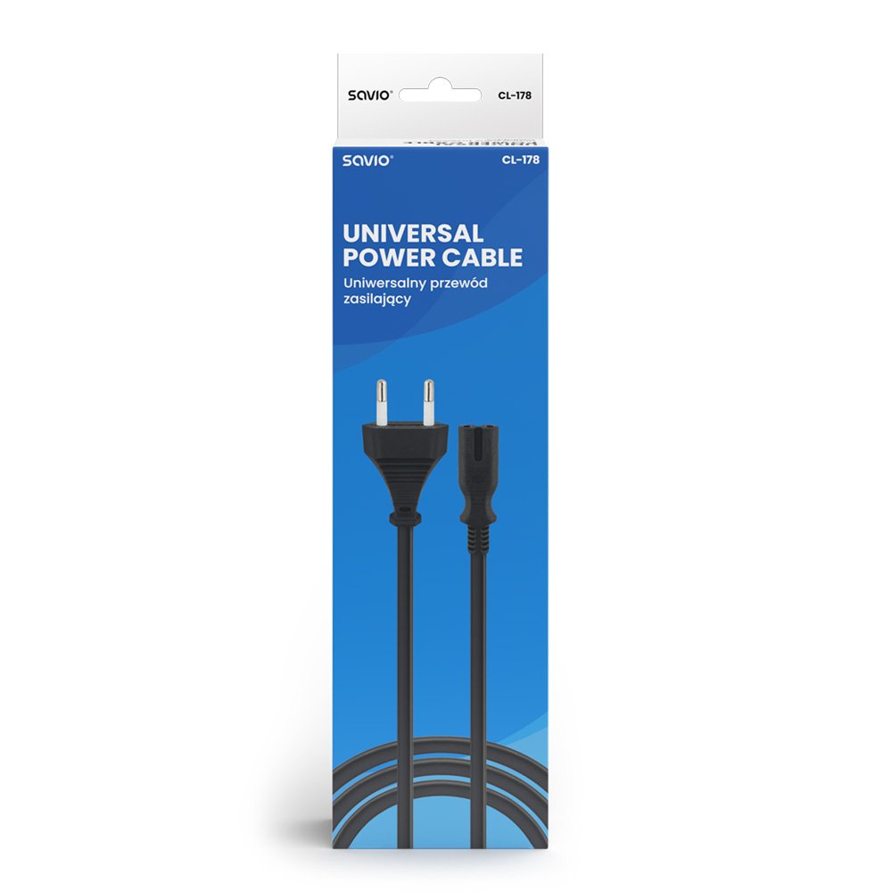 Cable Alimentación Universal Savio Cl-178