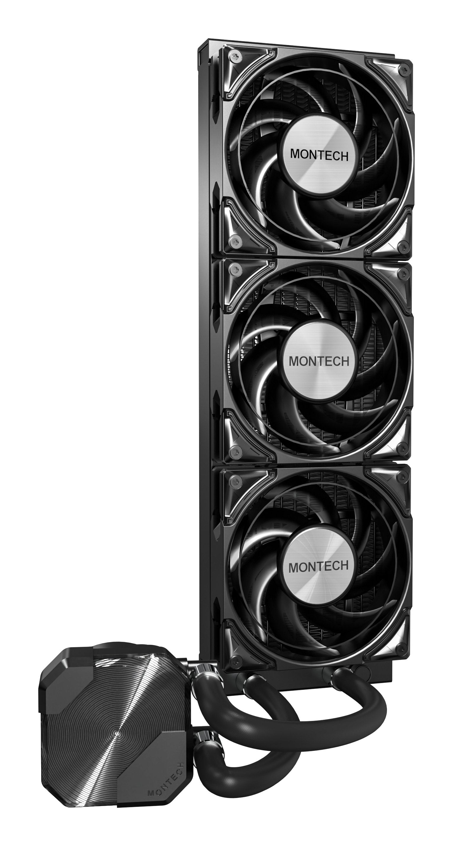 EAN 4710562748482 - Montech HyperFlow Silent 360 Procesador Sistema de refrigeración líquida todo en uno 12 cm Negro 1 pieza( imagen 2