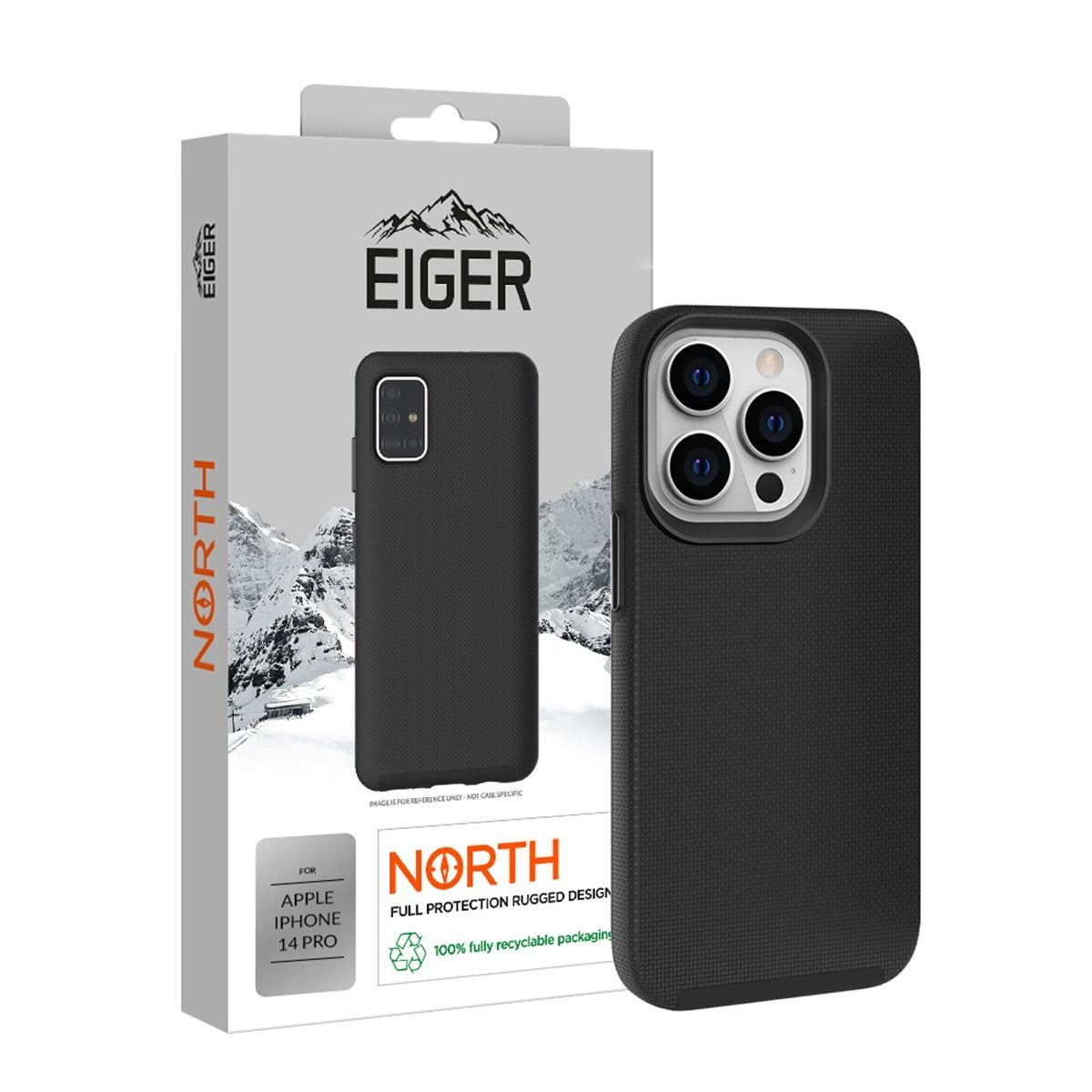 Eiger Egca00386 Funda Para Teléfono Móvil 15,5 Cm (6.1") Negro