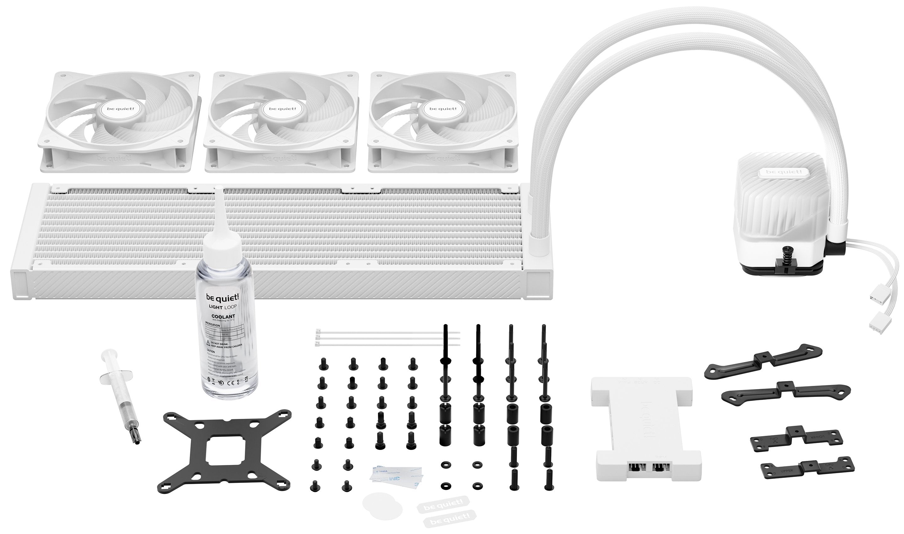 Be Quiet! Light Loop 360mm Blanco, Refrigeración Por Agua Blanco Bw023