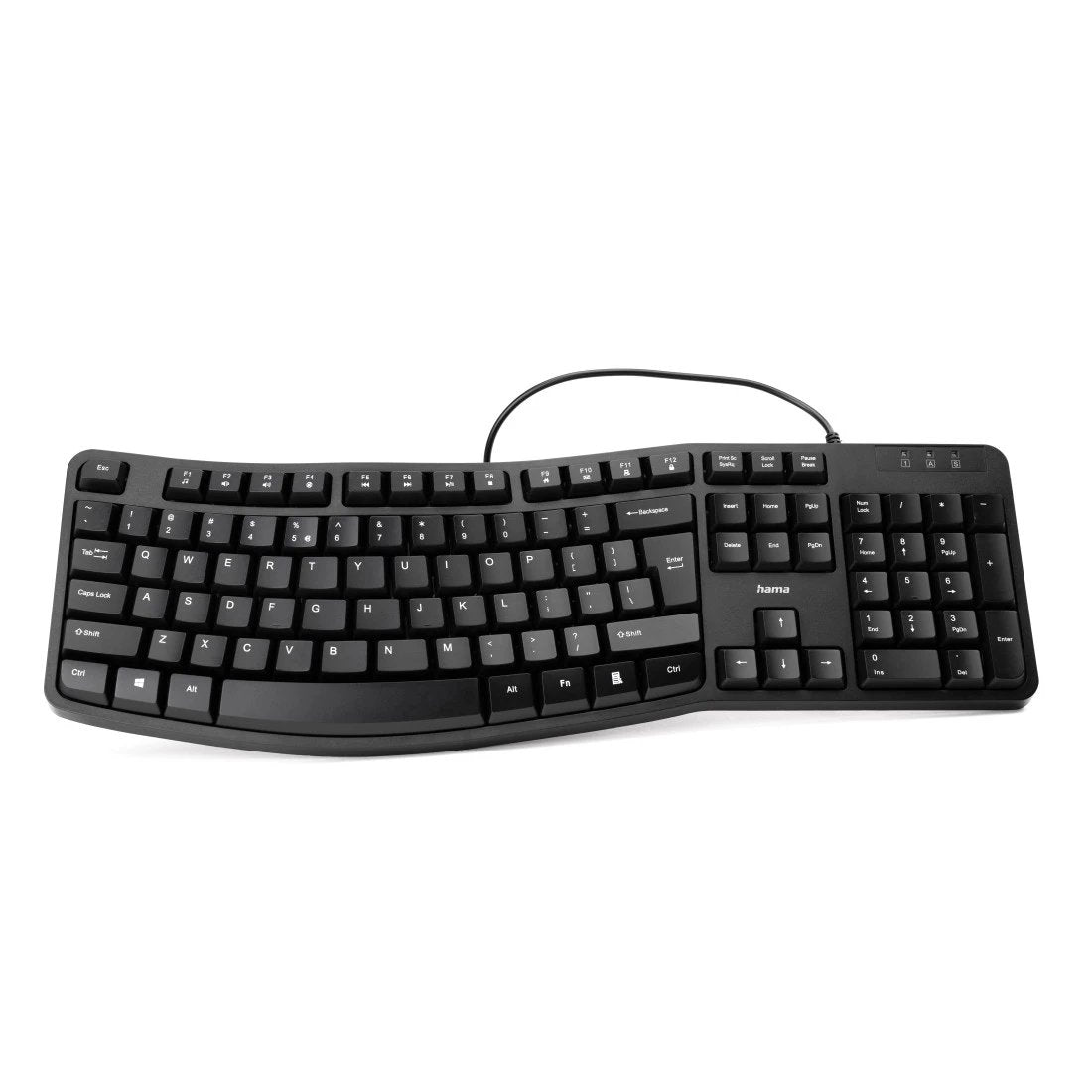 EAN 4047443499783 - Hama EKC-400 teclado Hogar / Oficina USB QZERTY Negro imagen 2