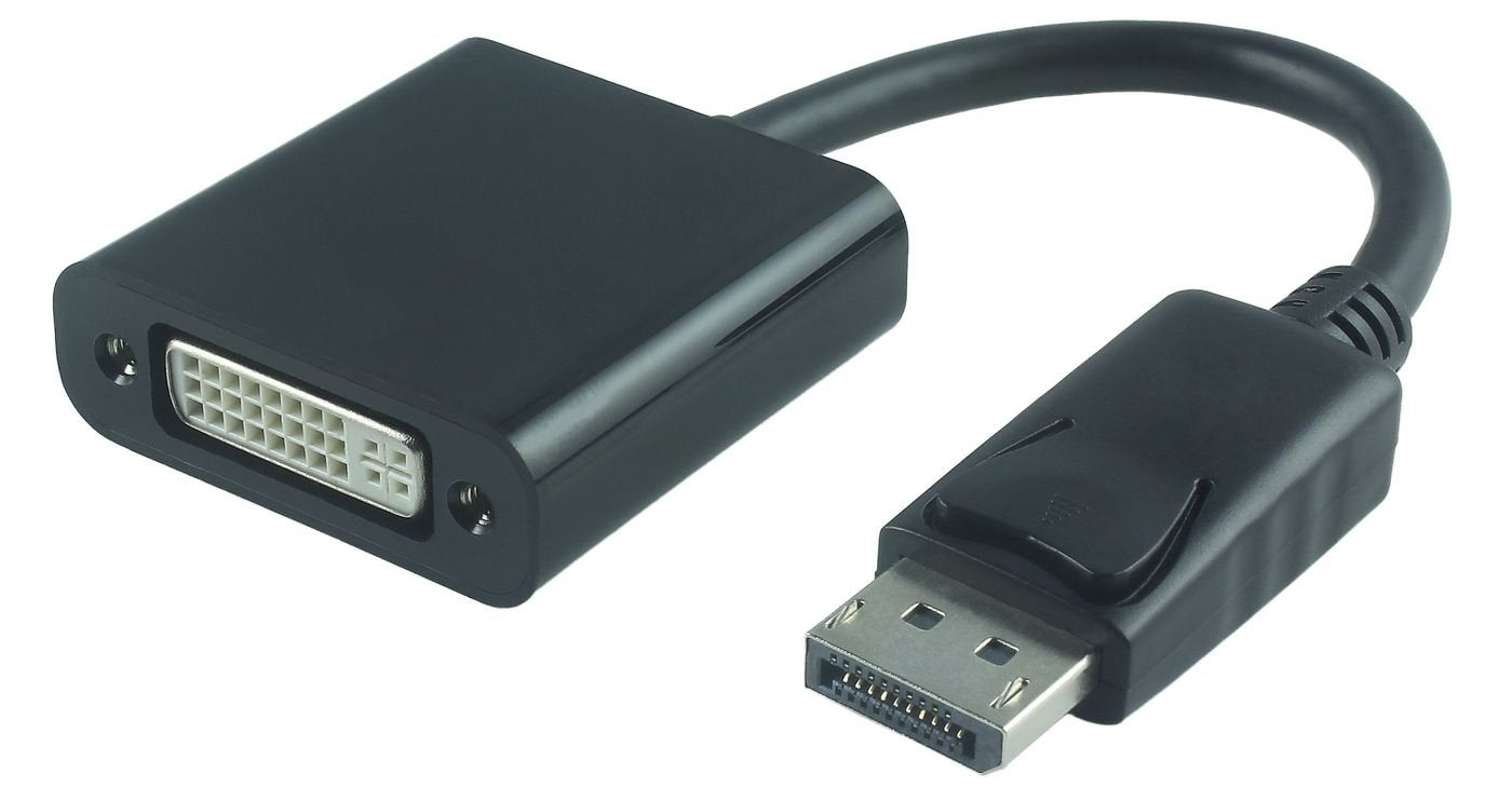 EAN 5711045509735 - Microconnect DPDVI015 adaptador de cable de vídeo 0,15 m DisplayPort DVI-I Negro imagen 1
