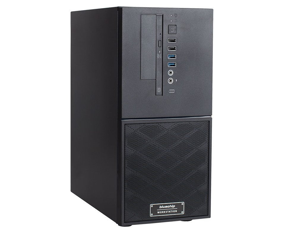 Bluechip Businessline Workstation Ws1103 Intel® Core I5 Procesador 14400 / Hasta 4.70 Ghz, Windows 11 Pro, Intel® B760, 16 Gb Ddr5, 500 Gb Nvme Ssd, Rj45 (2,5 Gb/S), Nvidia Rtx 2000 Ada Generation, Dvd±Rw, Built-To-Order