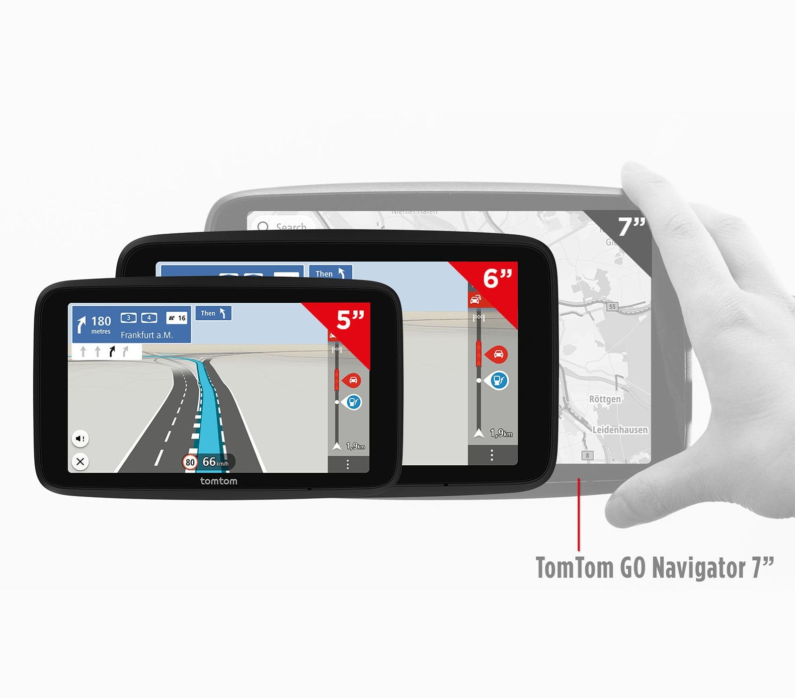 EAN 0636926107600 - TomTom GO Classic navegador Fijo 15,2 cm (6") Pantalla táctil Negro imagen 6