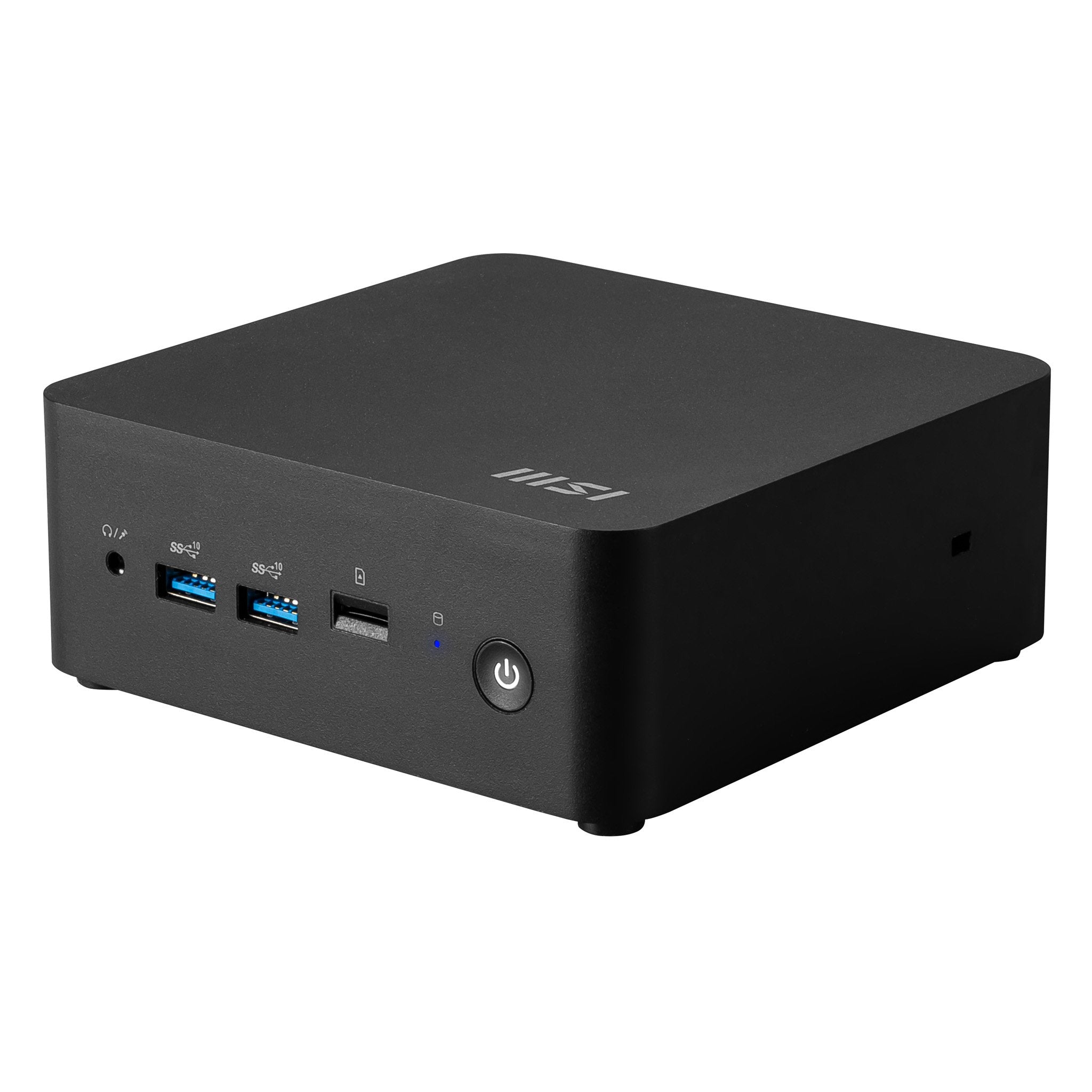 Msi Cubi Nuc 1mg 263eu Miniordenador Core 5 120u / Hasta 5 Ghz Ram 16 Gb Ssd 512 Gb Nvme Intel Graphics Ieee 802.11ax (Wi-Fi 6e) Bluetooth 5.3 Gigabit Ethernet 2.5 Gigabit Ethernet Win 11 Pro Monitor: Ninguno Negro