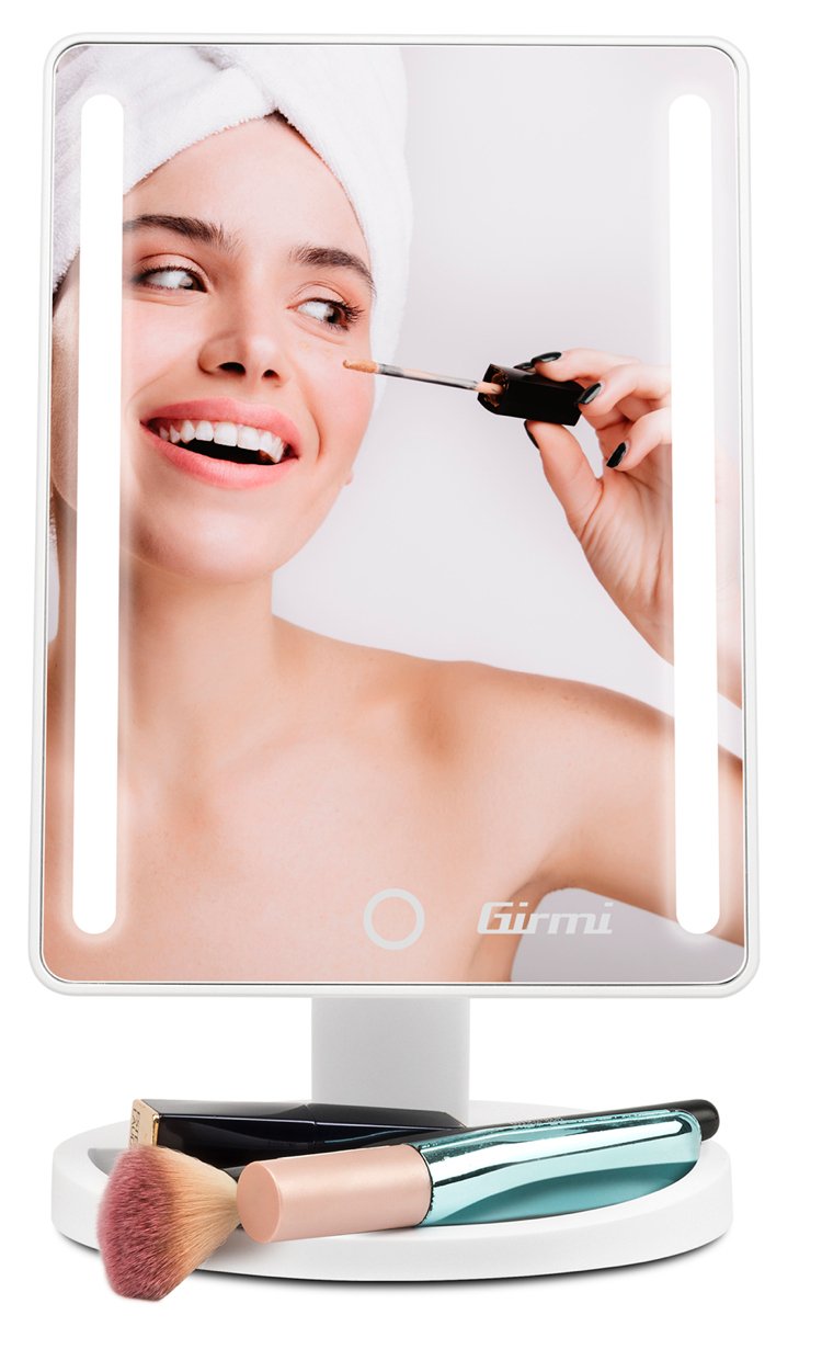 EAN 8055176402273 - Girmi BE04 espejo para maquillaje Independiente Rectangular Blanco imagen 6